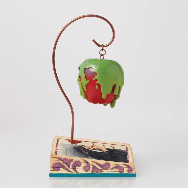 Snow White and the Seven Dwarfs Disney Traditions Poisoned Apple Book Figurine (Jim Shore) Gallery Image 7