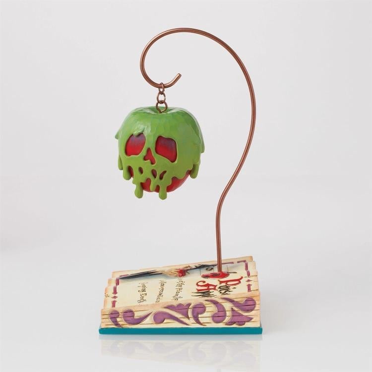Snow White and the Seven Dwarfs Disney Traditions Poisoned Apple Book Figurine (Jim Shore) Gallery Image 6