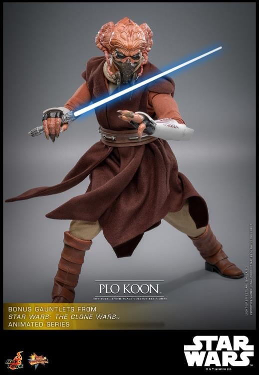 残1個ホットトイズ プロ・クーン MMS785 スターウォーズStar Wars Star Wars: Revenge of the Sith MMS785 Plo Koon 1/6th Scale