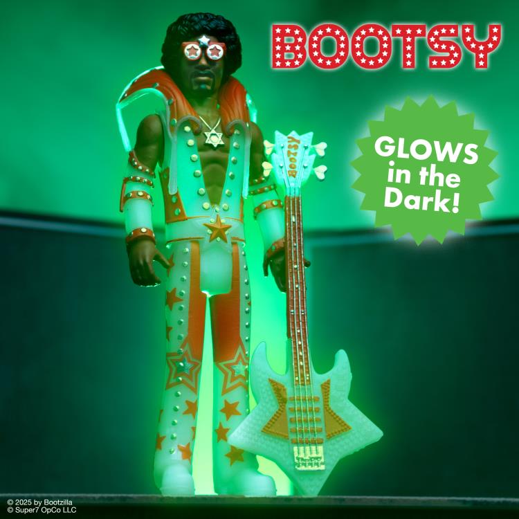 Bootsy Collins ReAction Figure (Glow-in-the-Dark Ver.) Action Figure Gallery Image 6