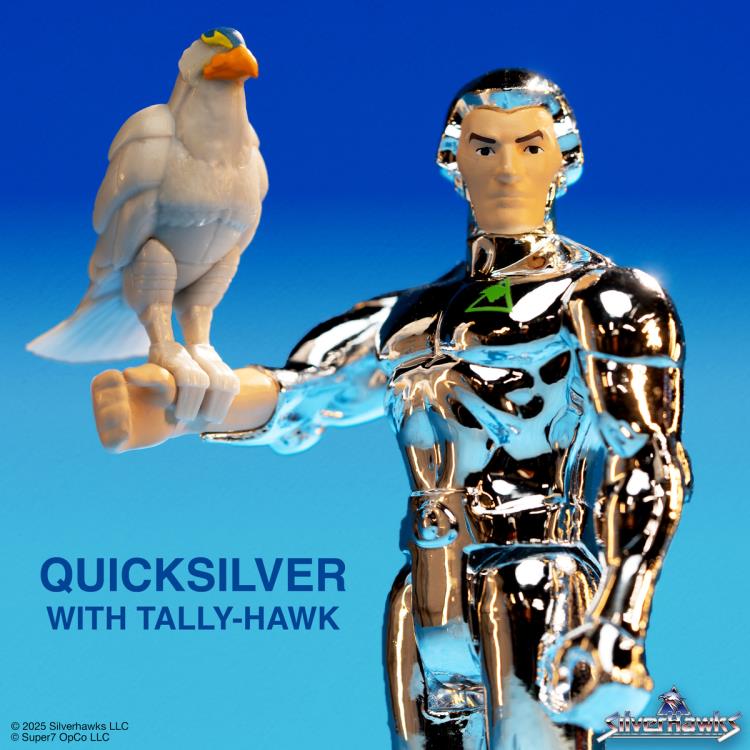 SilverHawks ReAction Quicksilver (Toy Ver.) Action Figure Gallery Image 7