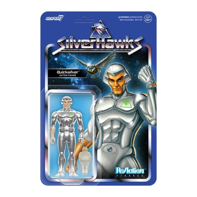 SilverHawks ReAction Quicksilver (Toy Ver.) Action Figure Gallery Image 4