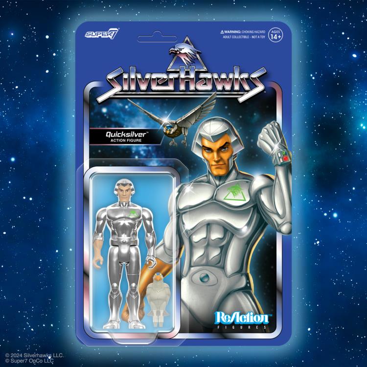 SilverHawks ReAction Quicksilver (Toy Ver.) Action Figure Gallery Image 6