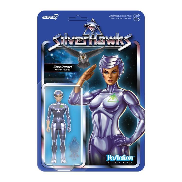 SilverHawks ReAction Steelheart (Toy Ver.) Action Figure Gallery Image 4