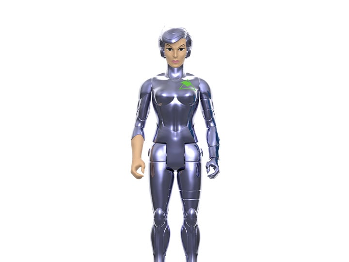 SilverHawks ReAction Steelheart (Toy Ver.) Action Figure Gallery Image 1