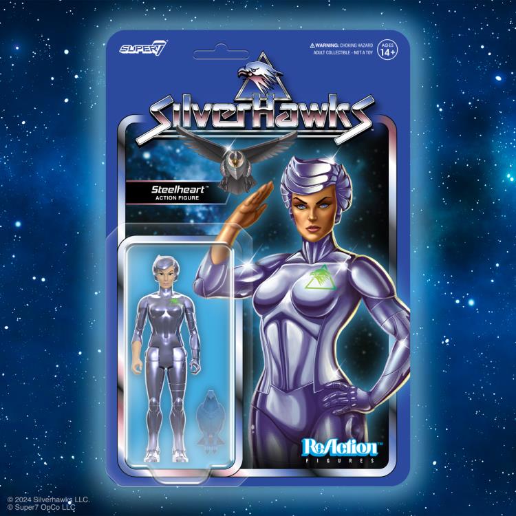SilverHawks ReAction Steelheart (Toy Ver.) Action Figure Gallery Image 6