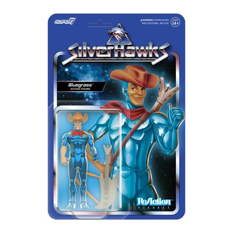 SilverHawks ReAction Bluegrass (Toy Ver.) Action Figure Gallery Image 5