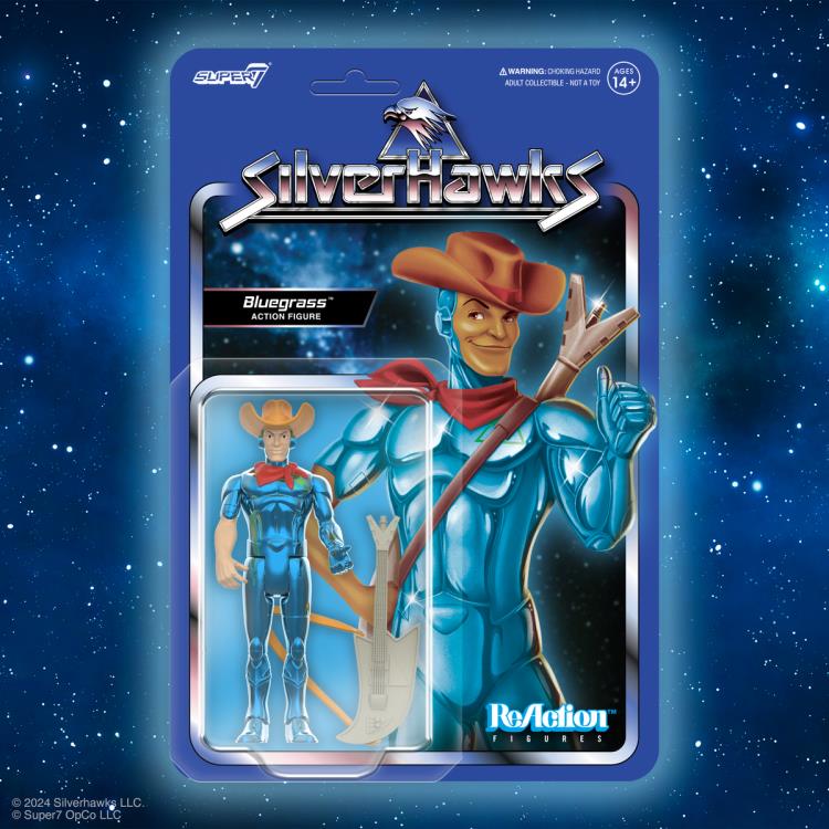 SilverHawks ReAction Bluegrass (Toy Ver.) Action Figure Gallery Image 8