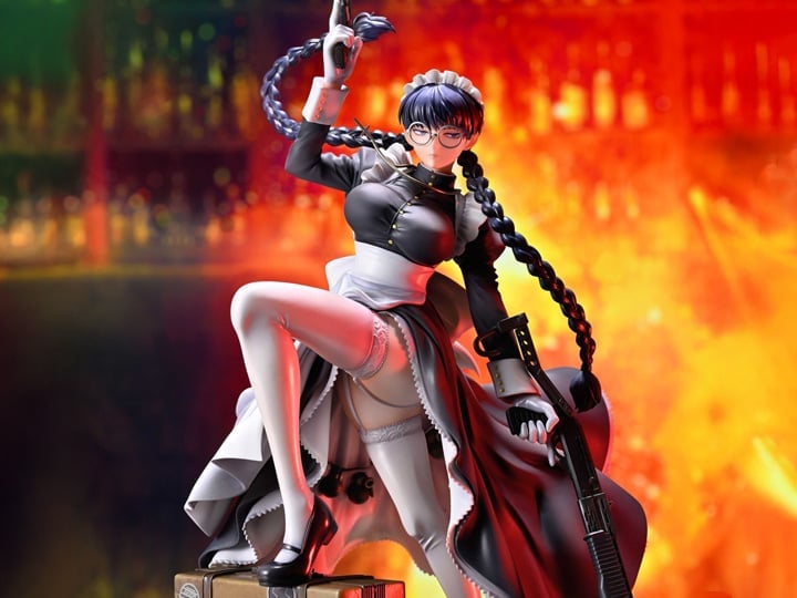 Black Lagoon Roberta (The Maid of Nightmares Ver.) 1/7 Scale Figure Gallery Image 1
