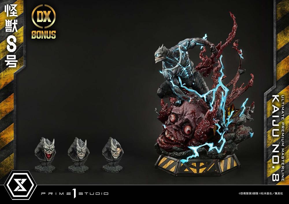 Kaiju No. 8 Ultimate Premium Masterline Kaiju No. 8 (Deluxe Ver.) 1/4 Scale Limited Edition Statue (With Bonus) Gallery Image 18