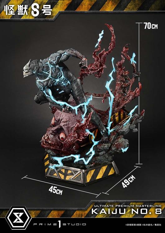 Kaiju No. 8 Ultimate Premium Masterline Kaiju No. 8 (Deluxe Ver.) 1/4 Scale Limited Edition Statue (With Bonus) Gallery Image 17