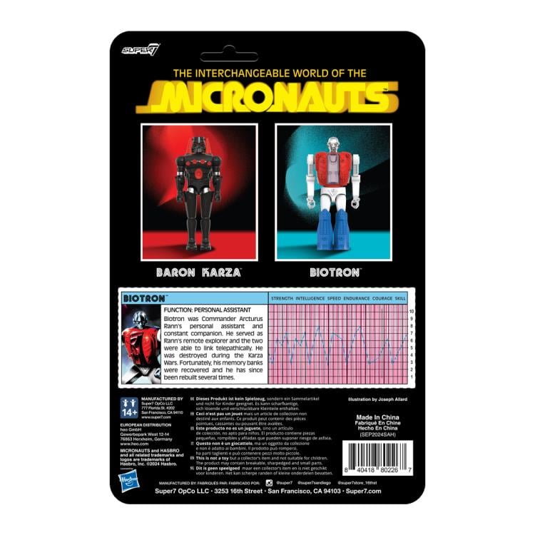 Micronauts Reaction+ Biotron Action Figure Gallery Image 6