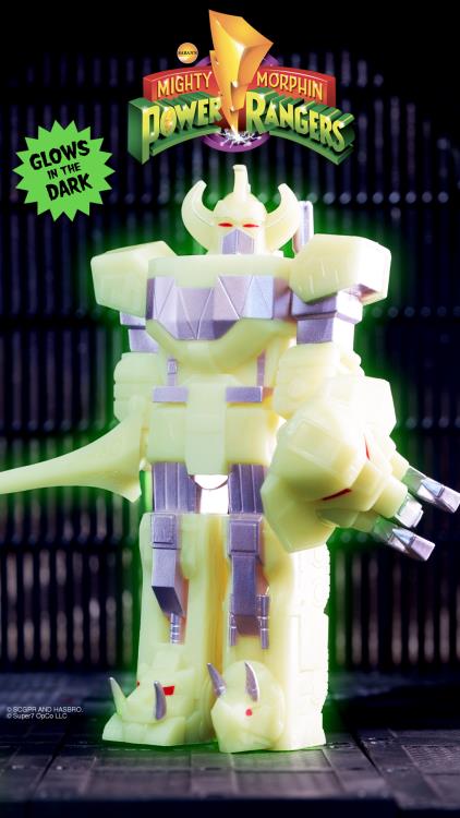 Mighty Morphin Power Rangers ReAction Megazord (Lightning Glow) Action Figure Gallery Image 4