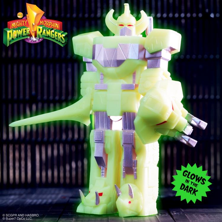 Mighty Morphin Power Rangers ReAction Megazord (Lightning Glow) Action Figure Gallery Image 3
