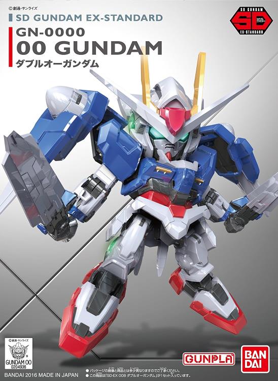Mobile Suit Gundam 00 SD EX-Standard 00 Gundam Model Kit Gallery Image 4