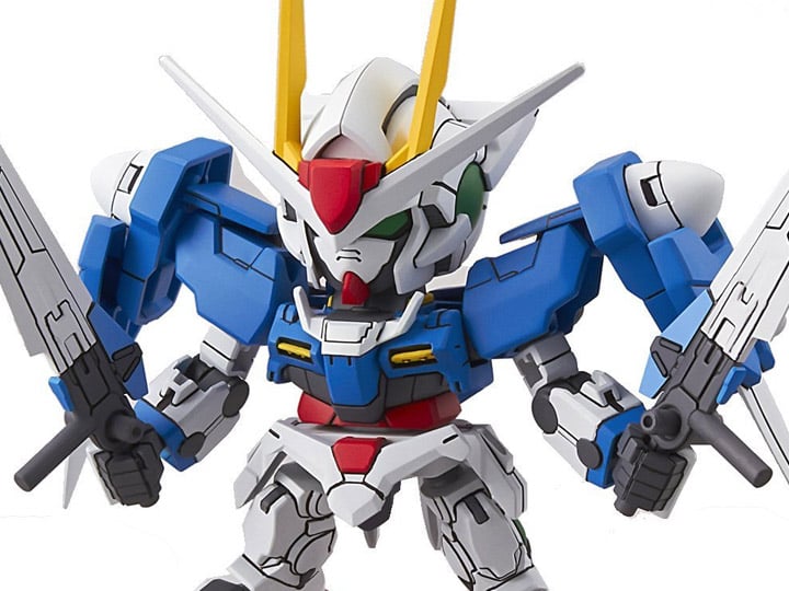 Mobile Suit Gundam 00 SD EX-Standard 00 Gundam Model Kit Gallery Image 1
