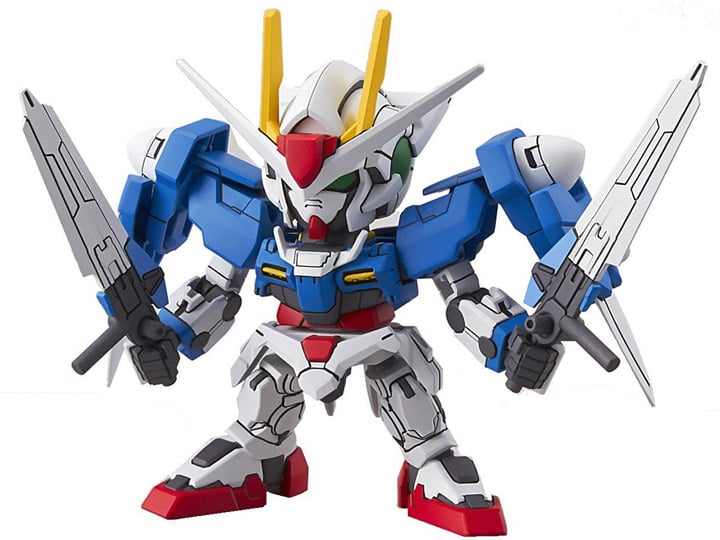 Mobile Suit Gundam 00 SD EX-Standard 00 Gundam Model Kit Gallery Image 2