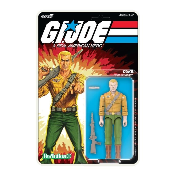 G.I. Joe ReAction+ Duke (Cartoon) Action Figure Gallery Image 5
