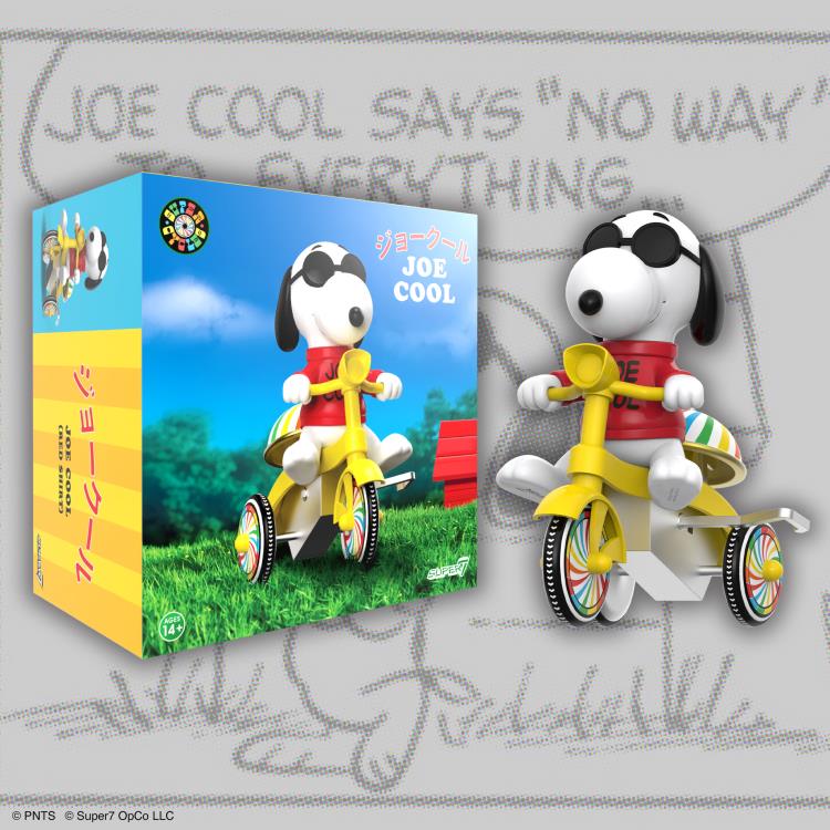 Peanuts Super Cycles Joe Cool (Red with Yellow Trike)