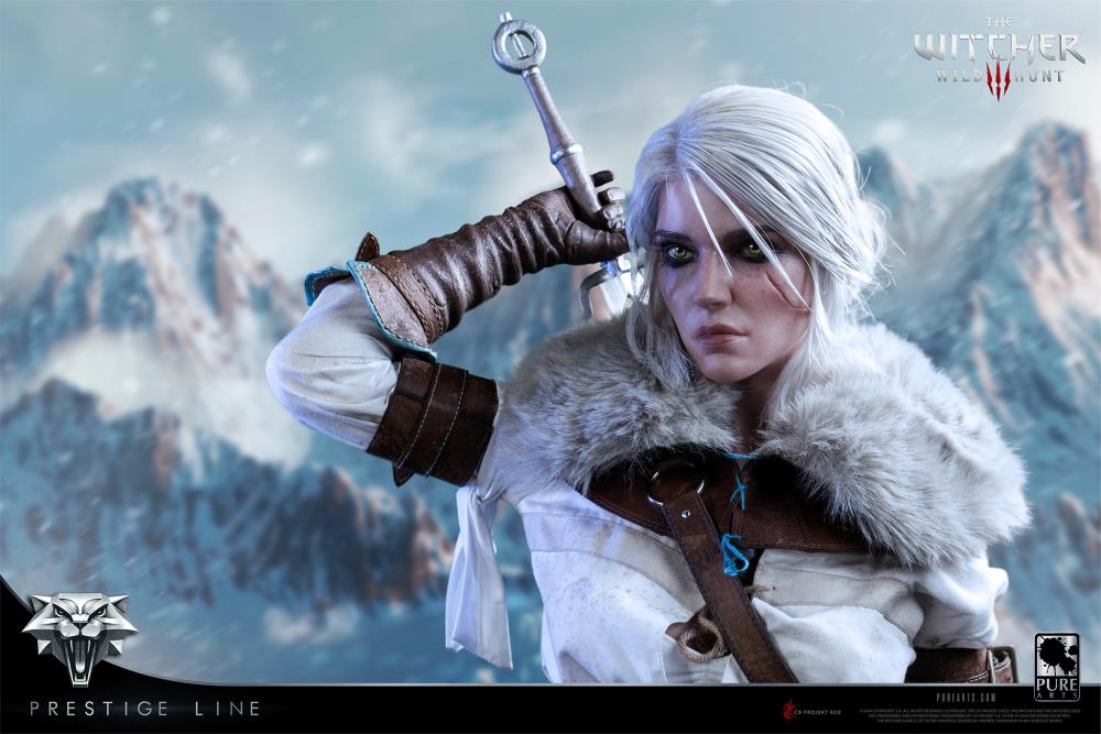 The Witcher 3: Wild Hunt Prestige Line Ciri of Cintra 1/2 Scale Limited Edition Statue Gallery Image 28