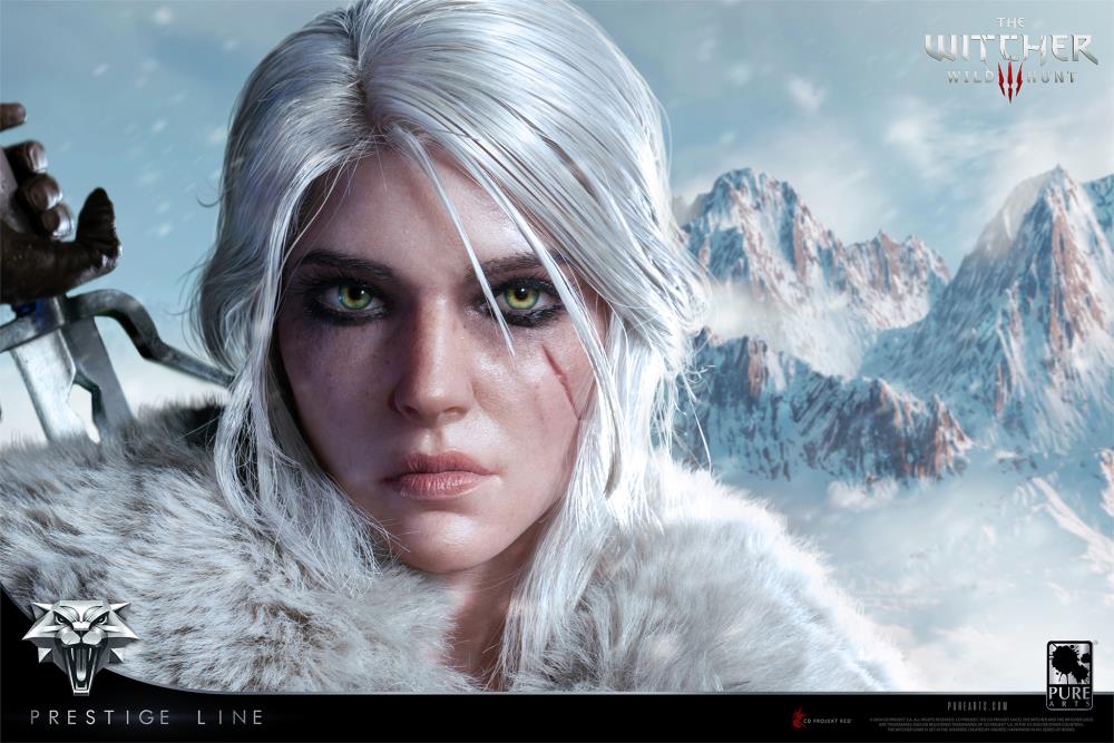 The Witcher 3: Wild Hunt Prestige Line Ciri of Cintra 1/2 Scale Limited Edition Statue Gallery Image 25