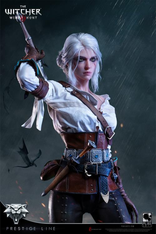 The Witcher 3: Wild Hunt Prestige Line Ciri of Cintra 1/2 Scale Limited Edition Statue Gallery Image 8