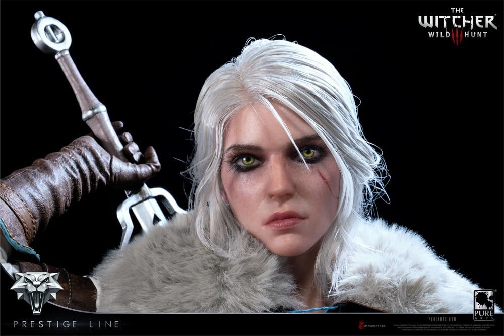 The Witcher 3: Wild Hunt Prestige Line Ciri of Cintra 1/2 Scale Limited Edition Statue Gallery Image 51