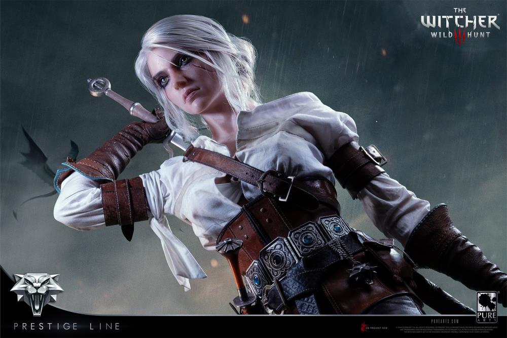 The Witcher 3: Wild Hunt Prestige Line Ciri of Cintra 1/2 Scale Limited Edition Statue Gallery Image 13