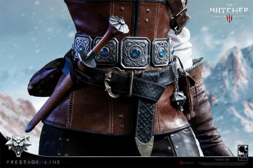 The Witcher 3: Wild Hunt Prestige Line Ciri of Cintra 1/2 Scale Limited Edition Statue Gallery Image 32