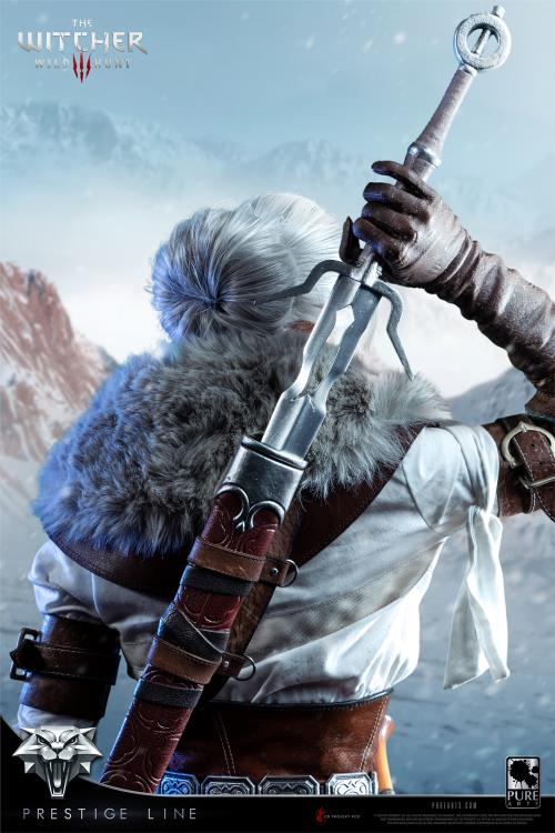 The Witcher 3: Wild Hunt Prestige Line Ciri of Cintra 1/2 Scale Limited Edition Statue Gallery Image 30
