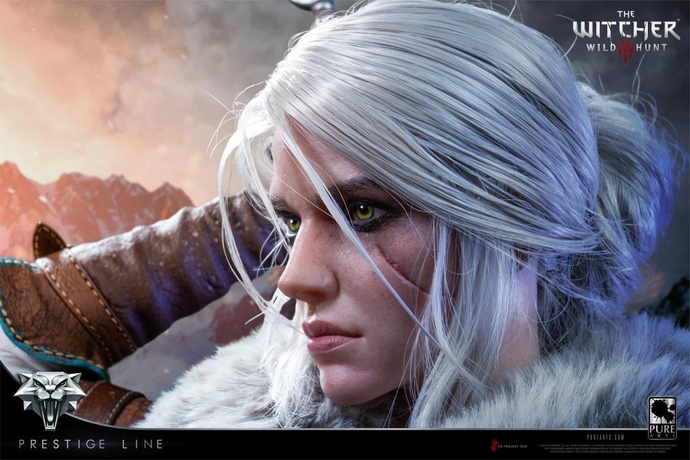 The Witcher 3: Wild Hunt Prestige Line Ciri of Cintra 1/2 Scale Limited Edition Statue Gallery Image 27