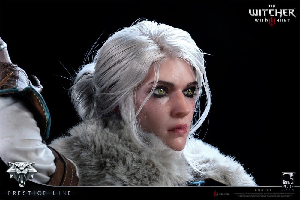 The Witcher 3: Wild Hunt Prestige Line Ciri of Cintra 1/2 Scale Limited Edition Statue Gallery Image 52
