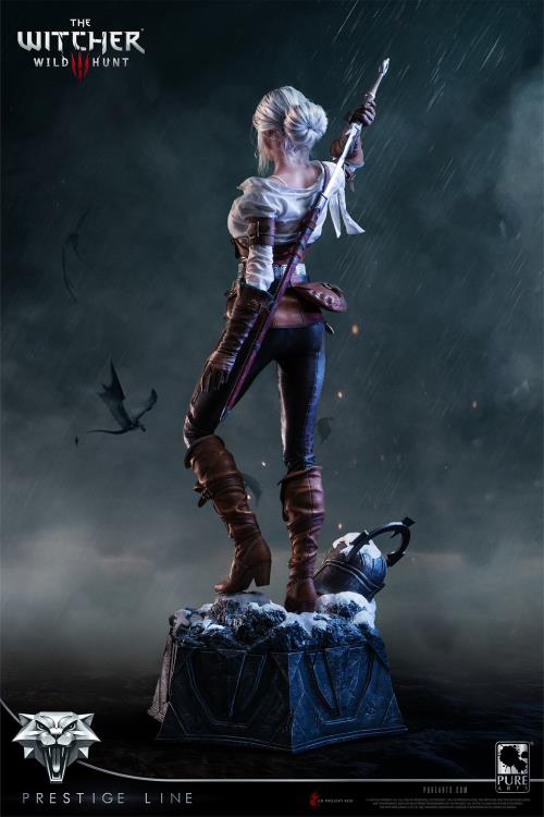 The Witcher 3: Wild Hunt Prestige Line Ciri of Cintra 1/2 Scale Limited Edition Statue Gallery Image 5