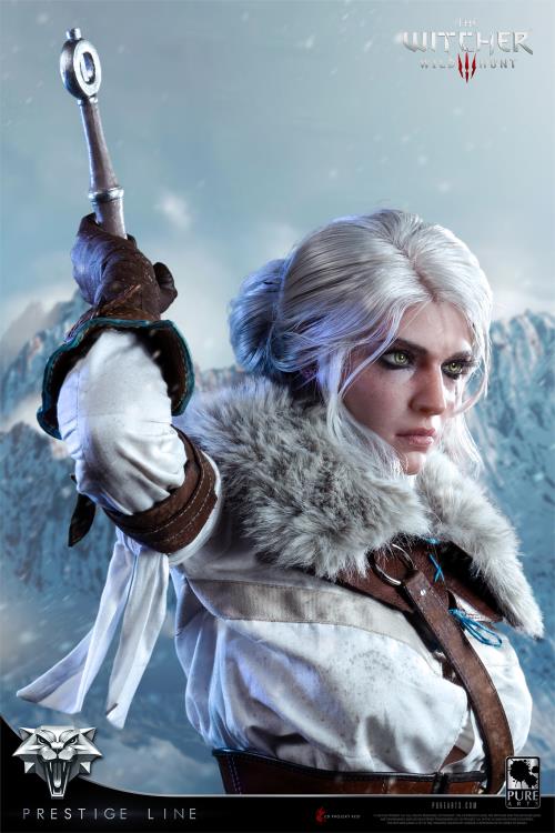 The Witcher 3: Wild Hunt Prestige Line Ciri of Cintra 1/2 Scale Limited Edition Statue Gallery Image 29