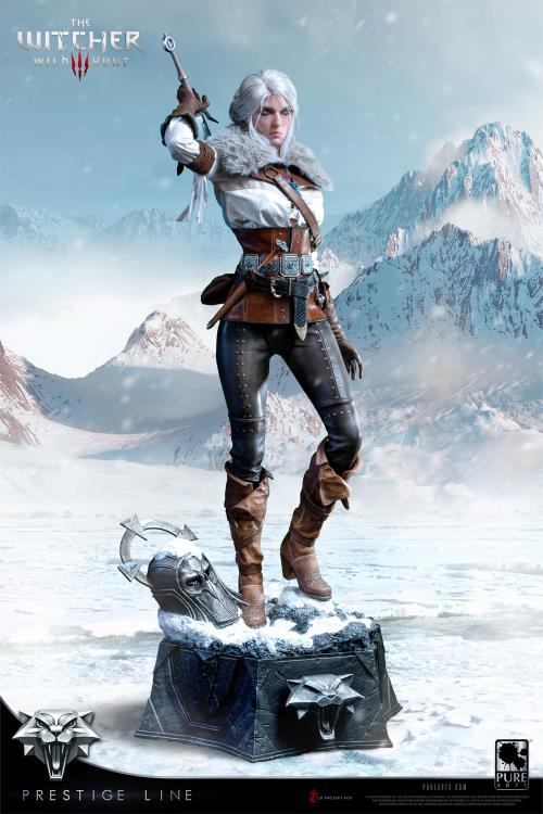 The Witcher 3: Wild Hunt Prestige Line Ciri of Cintra 1/2 Scale Limited Edition Statue Gallery Image 23