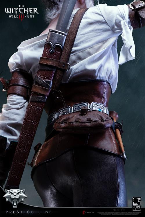 The Witcher 3: Wild Hunt Prestige Line Ciri of Cintra 1/2 Scale Limited Edition Statue Gallery Image 17