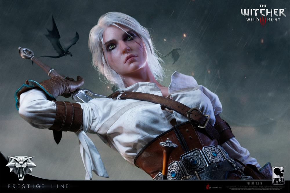 The Witcher 3: Wild Hunt Prestige Line Ciri of Cintra 1/2 Scale Limited Edition Statue Gallery Image 10