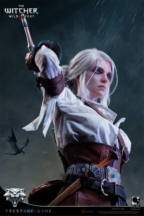 The Witcher 3: Wild Hunt Prestige Line Ciri of Cintra 1/2 Scale Limited Edition Statue Gallery Image 14