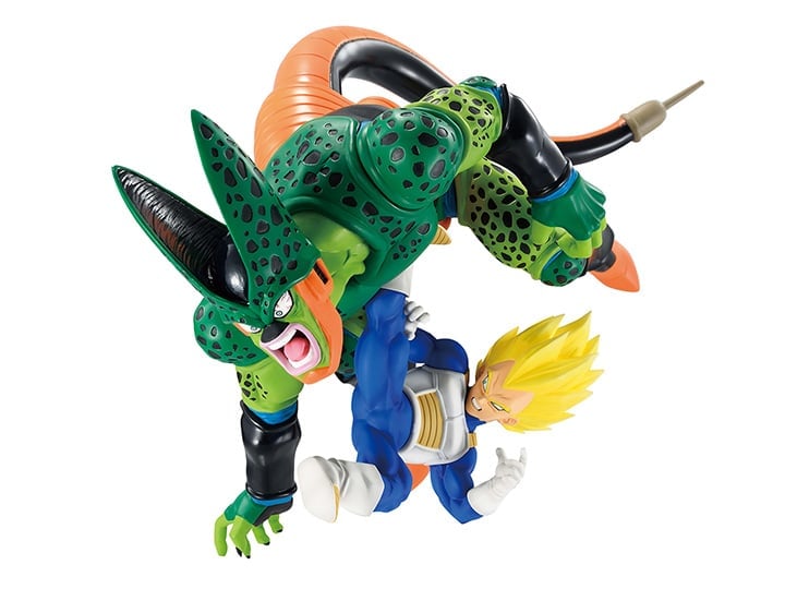 Dragon Ball Z Ichibansho Revible Moment Vegeta vs. Cell (Dragon History II) Figure Gallery Image 1