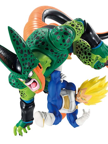 Dragon Ball Z Ichibansho Revible Moment Vegeta vs. Cell (Dragon History II) Figure Gallery Image 2