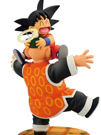 Dragon Ball Ichibansho Revible Moment Goku & Grandpa Gohan (Dragon History II) Figure Gallery Image 2