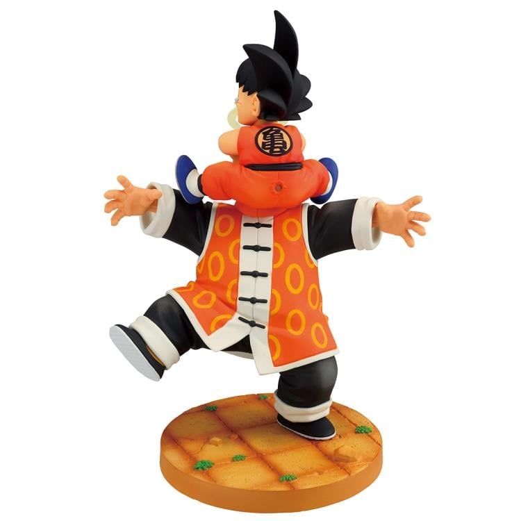 Dragon Ball Ichibansho Revible Moment Goku & Grandpa Gohan (Dragon History II) Figure Gallery Image 5