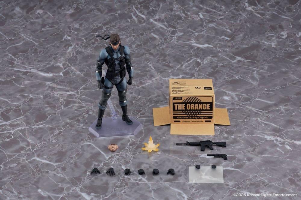 figma 645 SOLID SNAKE MGS2 　スネーク　メタルギア Metal Gear Solid 2: Sons of Liberty figma No.645 Solid Snake (MGS2