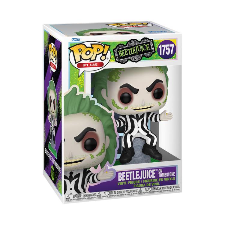 Beetlejuice Pop! Plus #1757 Beetlejuice on Tombstone Gallery Image 3