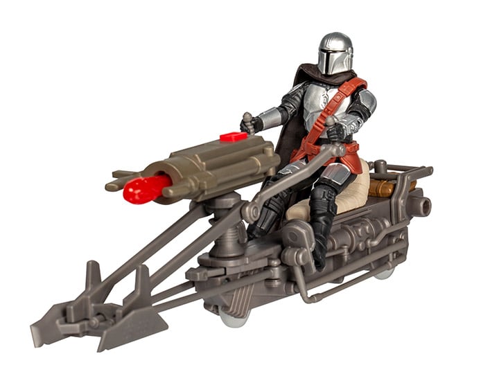 Star Wars Epic World of Action The Mandalorian & Speeder Bike 4