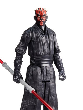 Star Wars Titan Hero Series Darth Maul Action Figure Gallery Image 2