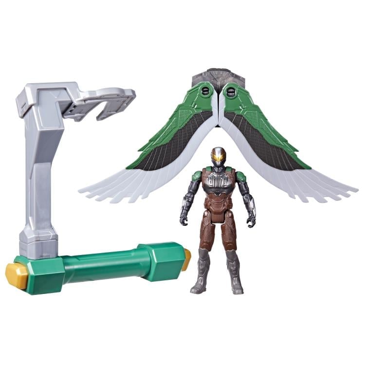 Captain America: Brave New World Epic Hero Series 4" Marvel's Falcon Flight Control Action Figure with Accessory Gallery Image 9