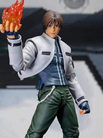 The King of Fighters 2002 Unlimited Match Kyo Kusanagi (Blue and Green Ver.) 1/12 Scale Exclusive Action Figure Gallery Image 2