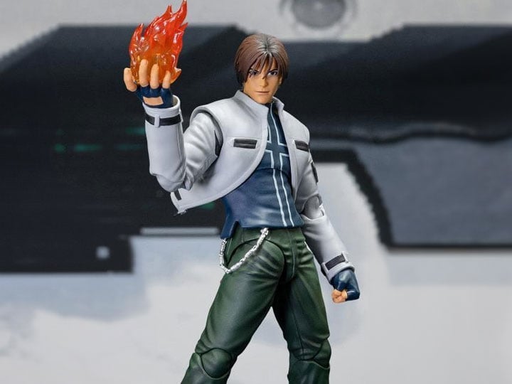 The King of Fighters 2002 Unlimited Match Kyo Kusanagi (Blue and Green Ver.) 1/12 Scale Exclusive Action Figure Gallery Image 1