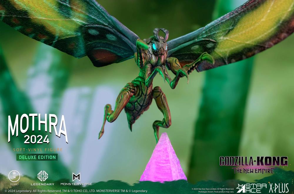 Godzilla x Kong: The New Empire Mothra (Deluxe Ver.) Soft Vinyl Statue